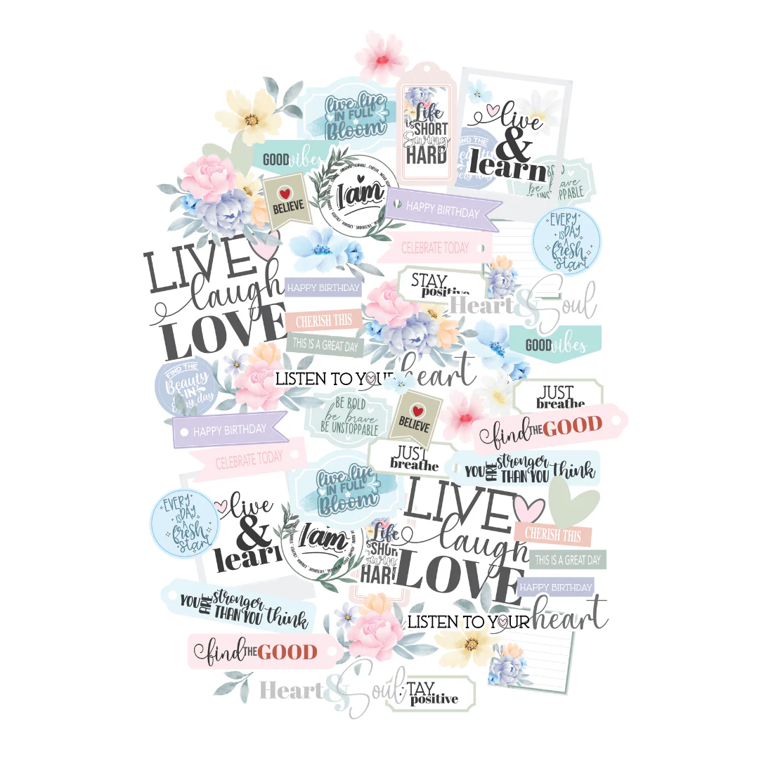 Uniquely Creative - Heart and Soul - Creative Cuts