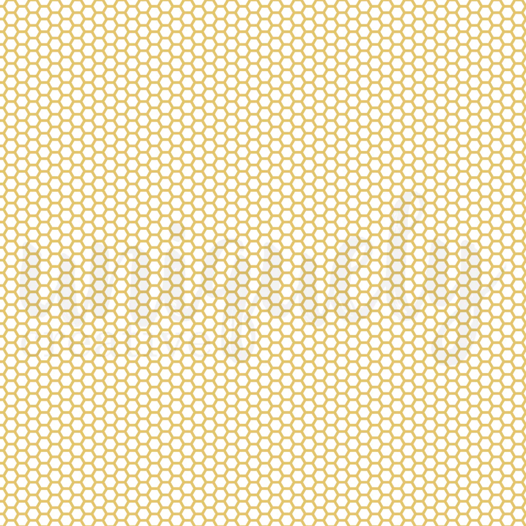 Uniquely Creative - Sweet as Honey - Honeycomb Foil Acetate
