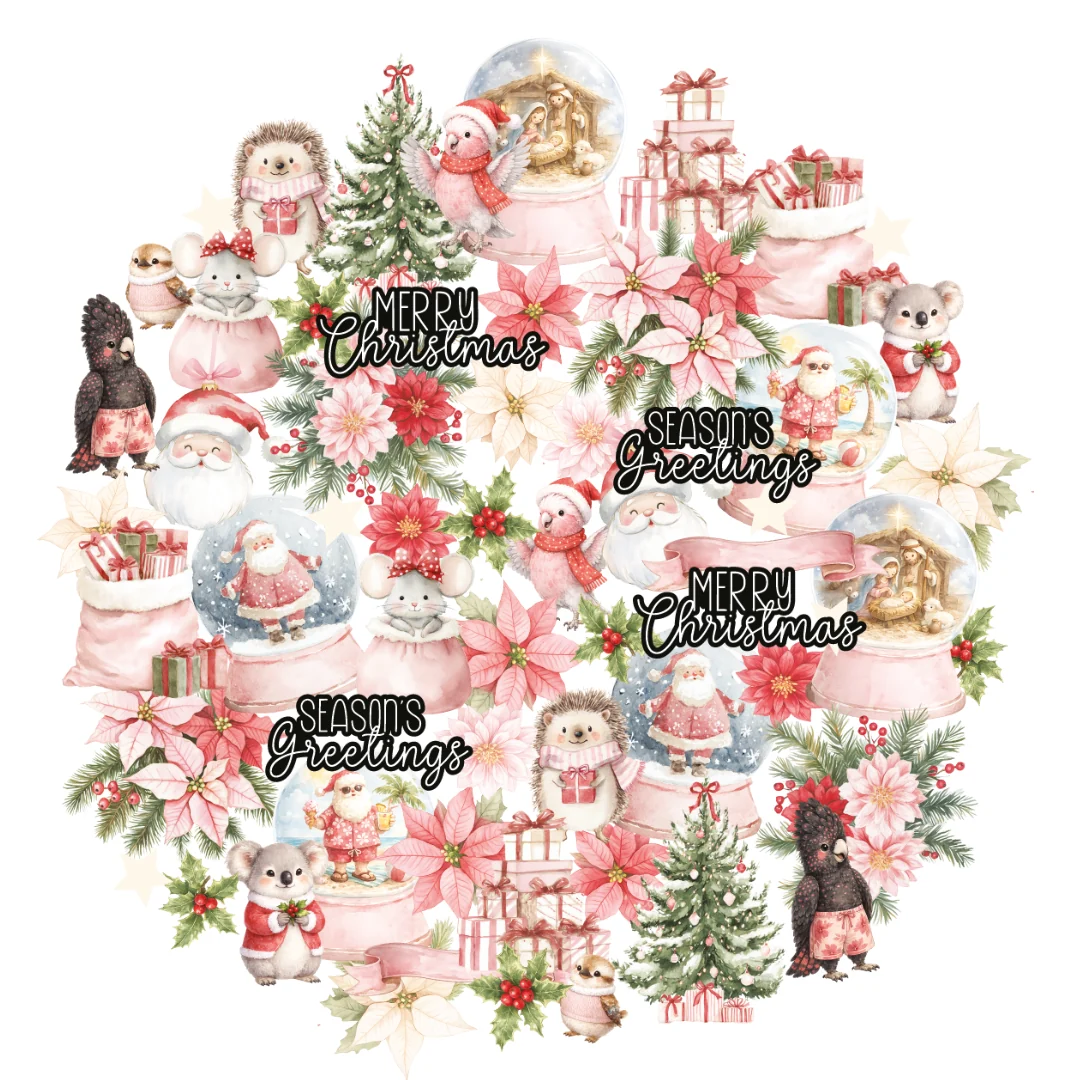 Uniquely Creative - Little Festive Things - Cardmaking Creative Cuts